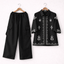 Cotton Embroidered Western Shirt & Cargo Style 2-Pcs Stiched Co-Ord Set. KML-02