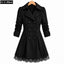 Lace Style Korean Trench Coat For Winter's.