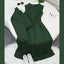 Drop Shoulder Short Jacket Maxi Style 2-Pcs Winter Co-Ord Set. WWTS-15 V2