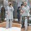 High-Low Pull-Over Pocket Hooded Style 2-Pcs Winter Suit. WWTS-53