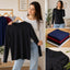 Bundle Of 4 O-Neck Full-Sleeve Summer Tshirt's For Her.