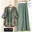 Binara Printed Western Shirt Style 2-Pcs Stiched Co-Ord Set. PCS-10