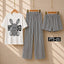Arrow Printed 3-Pcs Summer Launge & Night Wear Suit. PTS-01