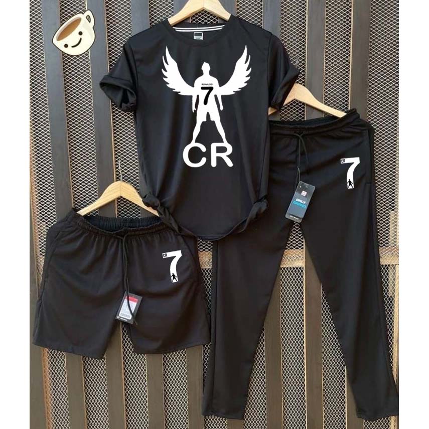 Bundle Of 3 Dry-Fit Premium Quality Summer Suit.