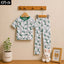 Kid's Funky Printed 2-Pcs Summer Suit. KSPS-06