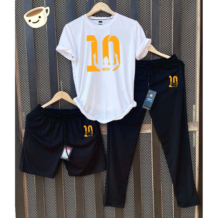 Bundle Of 3 Dry-Fit Premium Quality Summer Suit. Secondary image