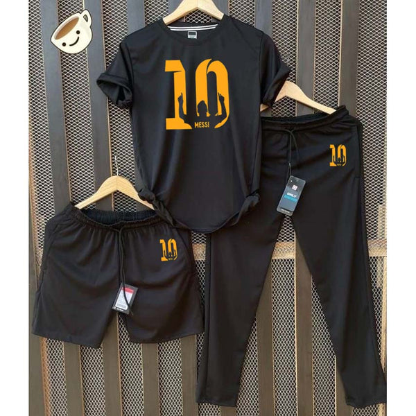 Bundle Of 3 Dry-Fit Premium Quality Summer Suit.