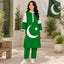 Green Flag 14-August Azadi Printed Stiched Kurti. V2