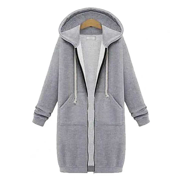 Premium Quality Long Zipper Hoodie For Winter's.