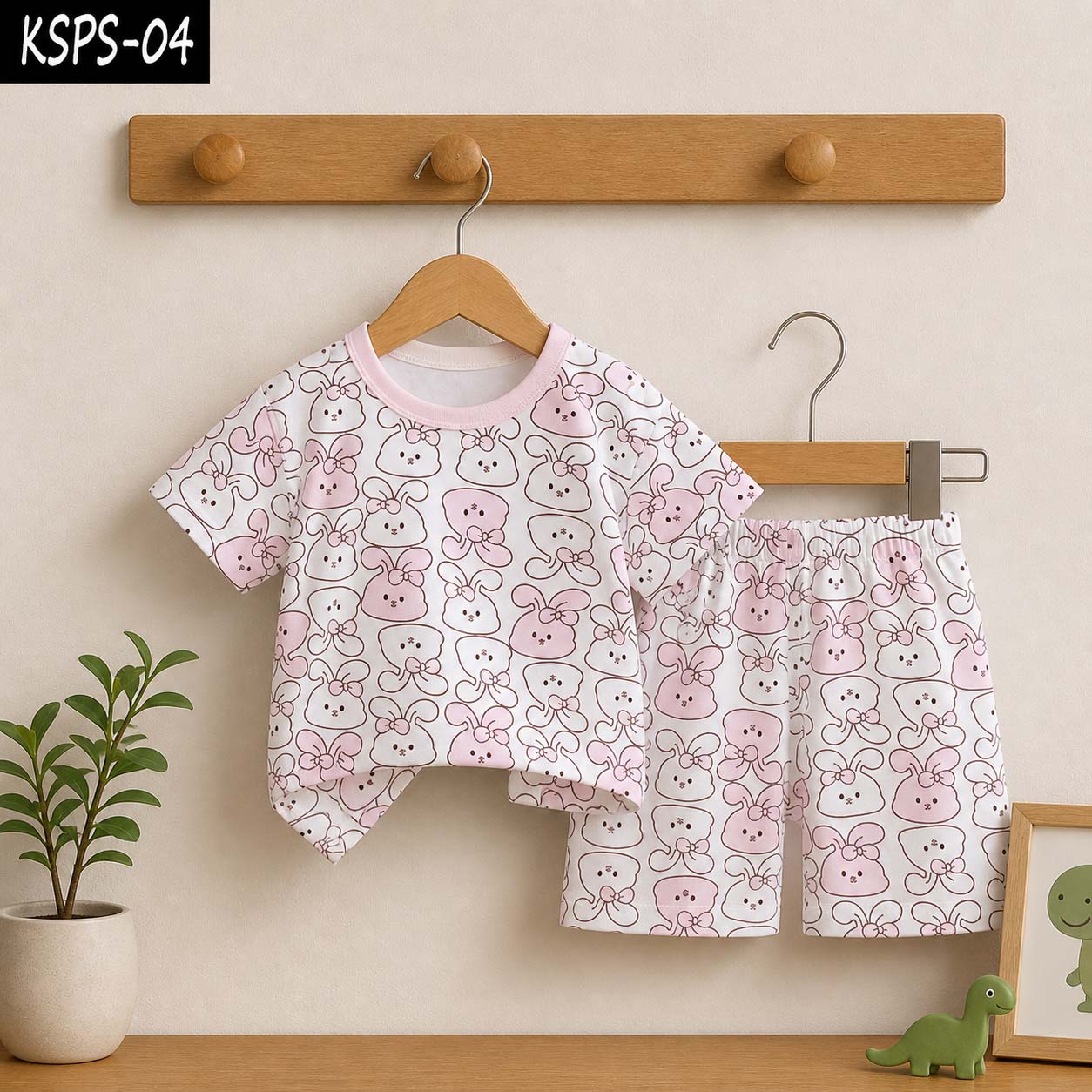 Kid's Funky Printed 2-Pcs Summer Suit. KSPS-04 Main image
