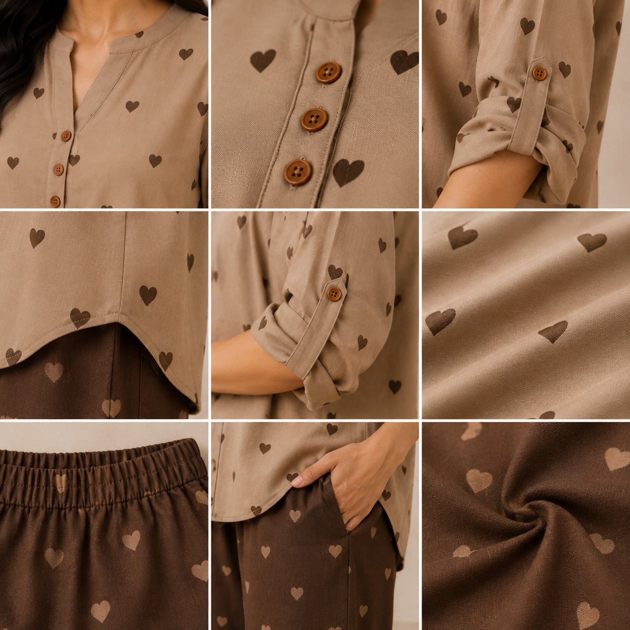 Binara Printed Western Shirt Style Stitched Co-Ord Set!. PCS# 27 Dress Code