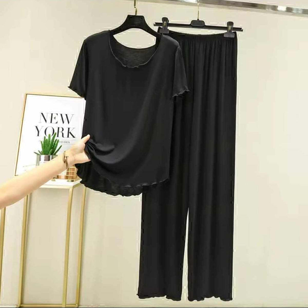 Piko-Style 2-Pcs Lounge And Night Wear Suit. WLW-06