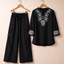 Cotton Embroidered Western Shirt & Cargo Style 2-Pcs Stiched Co-Ord Set. KML-05
