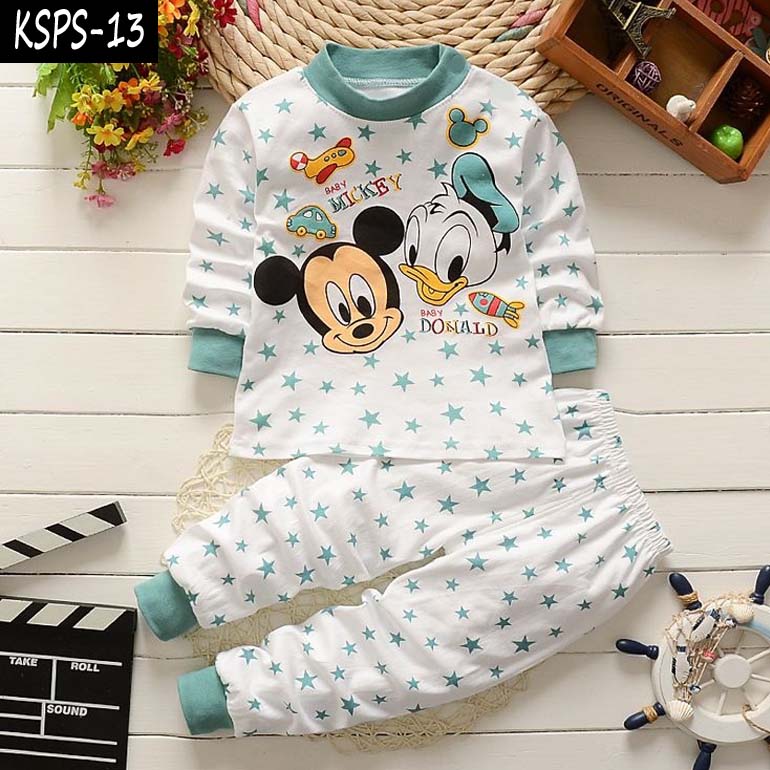 Kid's Funky Printed 2-Pcs Summer Suit. KSPS-13 Main image
