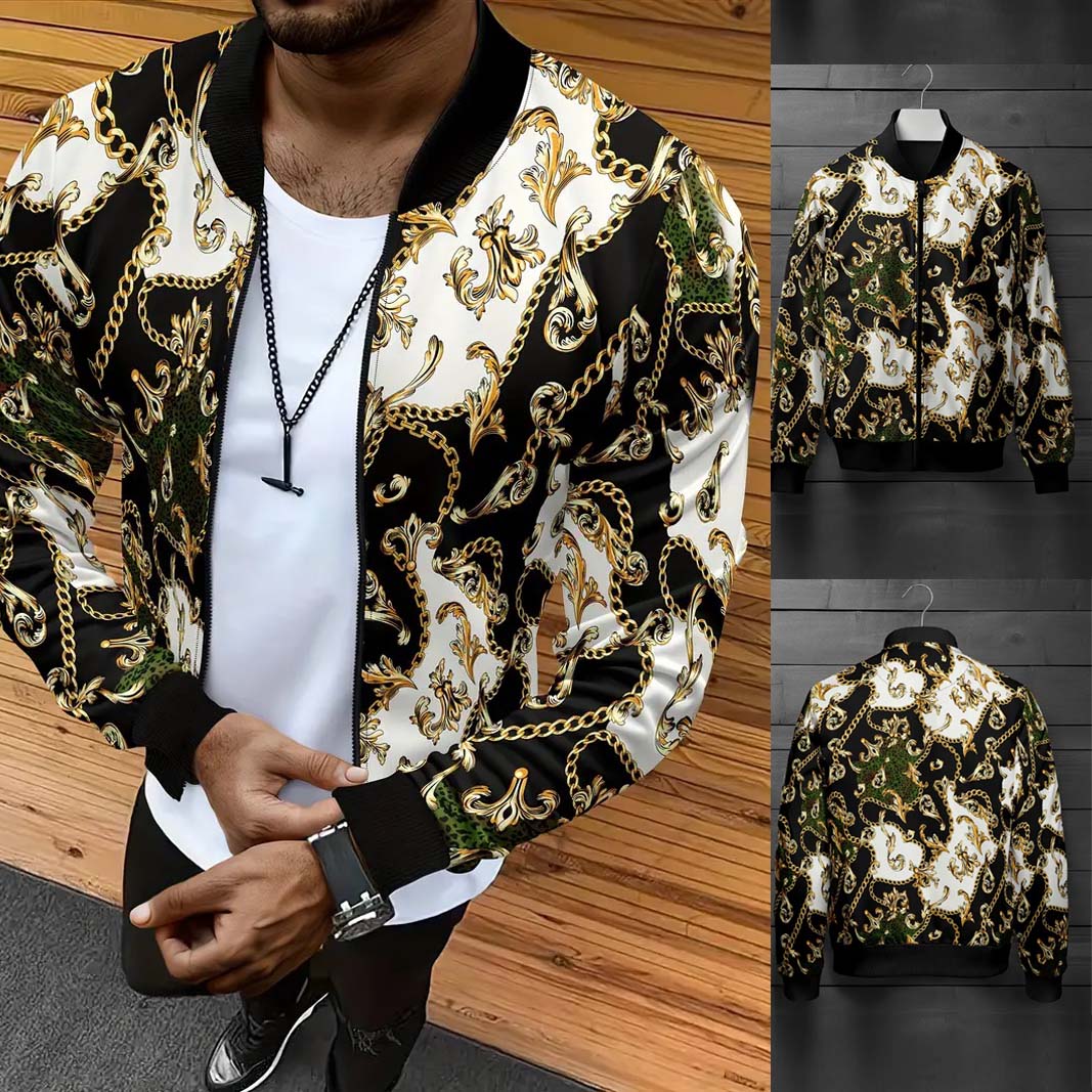 Bundle Of 2 Different 3D Printed Winter Zipper Jacket. MWJ-405-406 Secondary image