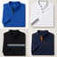 Bundle Of 4 Designer Summer Tshirt's MSDTS 01-Navy+02-Black+04-White+05-Royal
