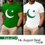 Pack Of 2 14-August Azadi Tshirt's Deal. D-7