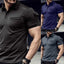 Bundle Of 3 Designer Summer Tshirt's MSDTS-09 (Navy+Black+Steel)