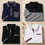 Bundle Of 4 Designer Summer Tshirt's MSDTS 06-Black+07-Navy+10-Grey+11-White