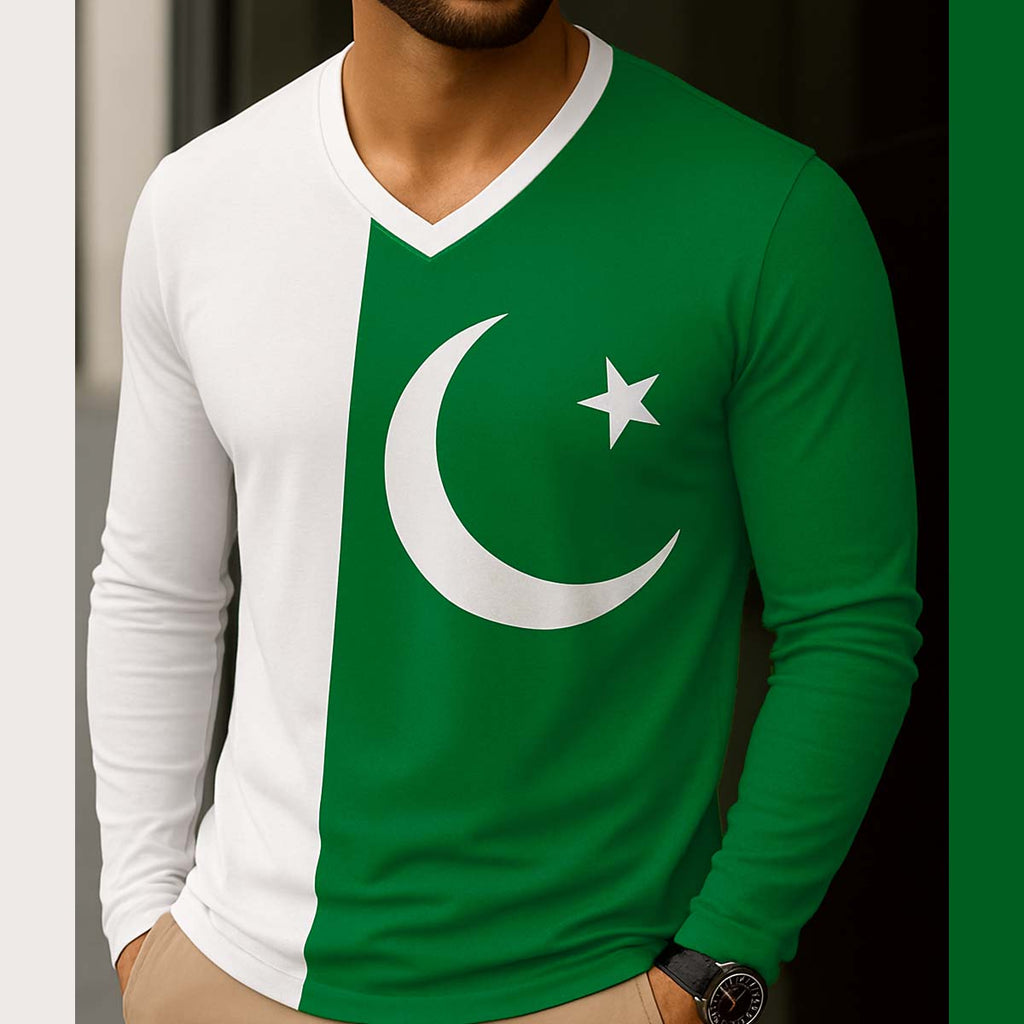 Pack Of 2 14-August Azadi Tshirt's Deal. D-37