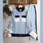 Front Cargo Pocket's Style Premium Quality Winter 2-Pcs Tracksuit For Her. WWTS-37