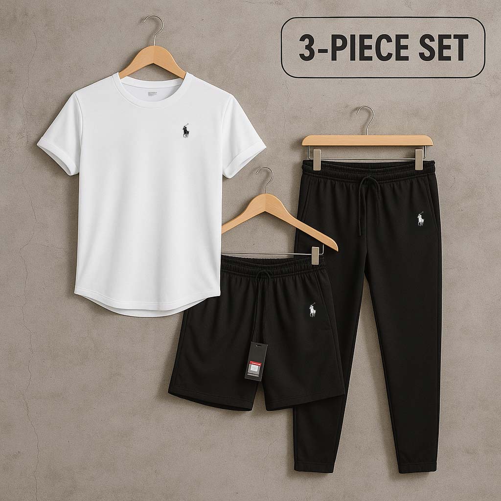Polo Horse Bundle Of 3 Dry-Fit Premium Quality Summer Suit. NSCG-01 Secondary image