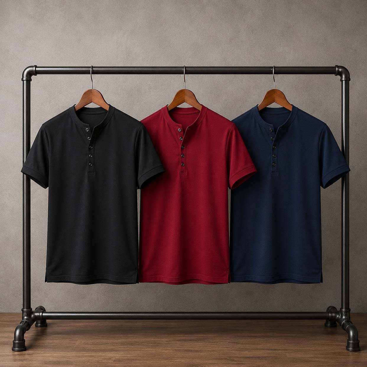 Bundle Of 3 Designer Summer Tshirt's MSDTS-12 V2 Main image