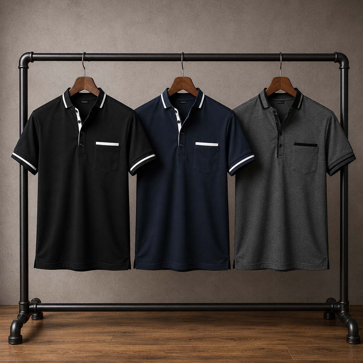 Bundle Of 3 Designer Summer Tshirt's MSDTS-06 V2 Main image
