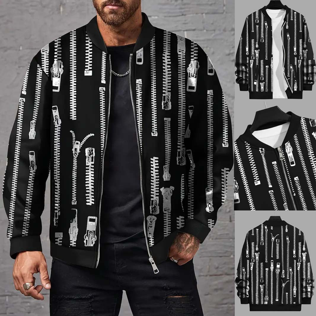 Bundle Of 2 Different 3D Printed Winter Zipper Jacket. MWJ-405-406