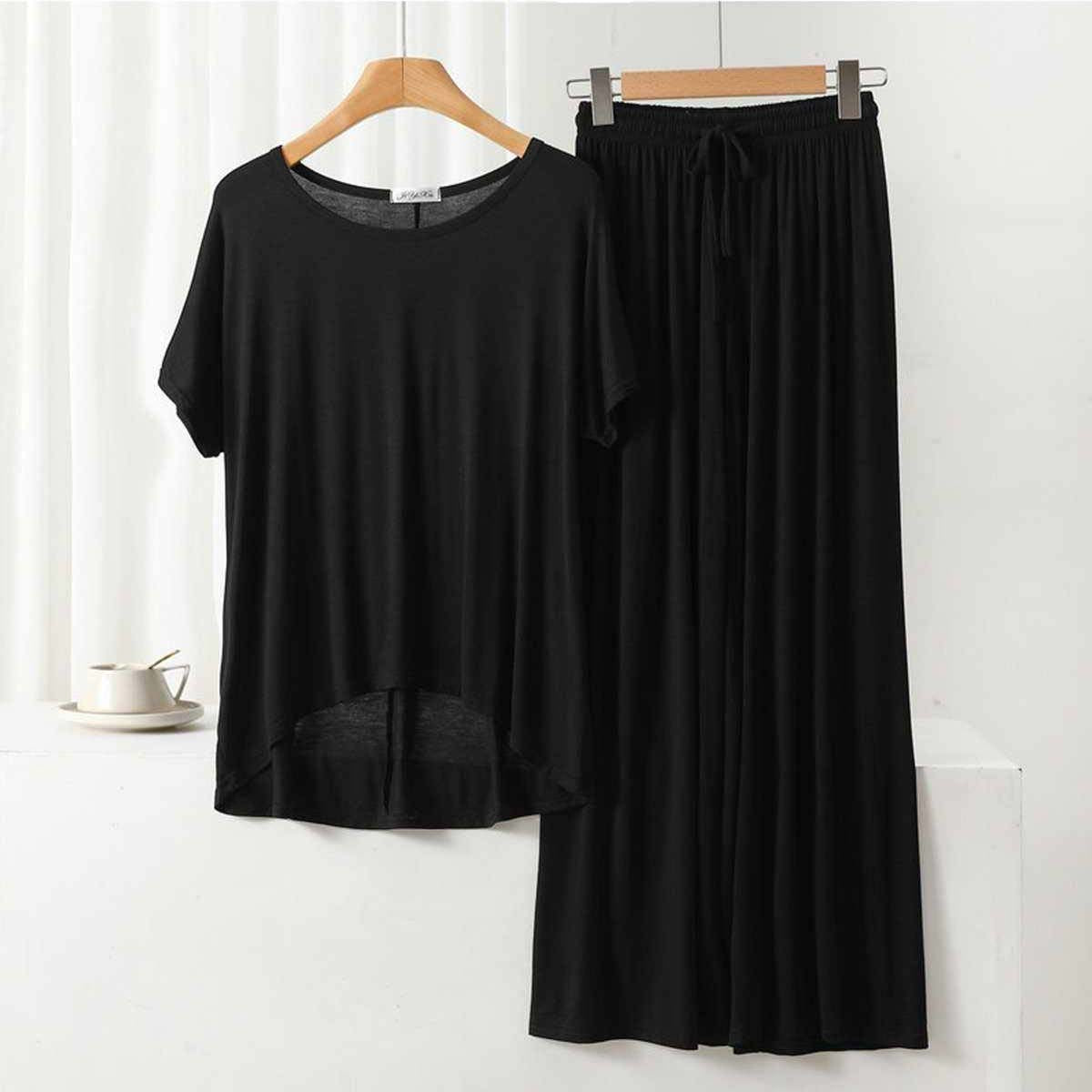 RH-Style 2-Pcs Lounge And Night Wear Suit. WLW-01 Main image