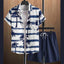 All-Over 3D Printed Premium Quality Dry-Fit 2-Pcs Summer Suit. MS3D-04