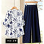 Binara Printed Western Shirt Style 2-Pcs Stiched Co-Ord Set. PCS-14