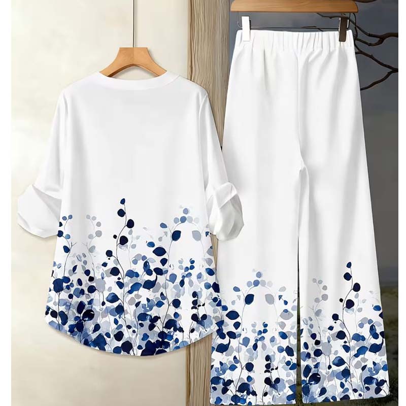 Binara Printed Western Shirt Style 2-Pcs Stiched Co-Ord Set. PCS-05 Secondary image