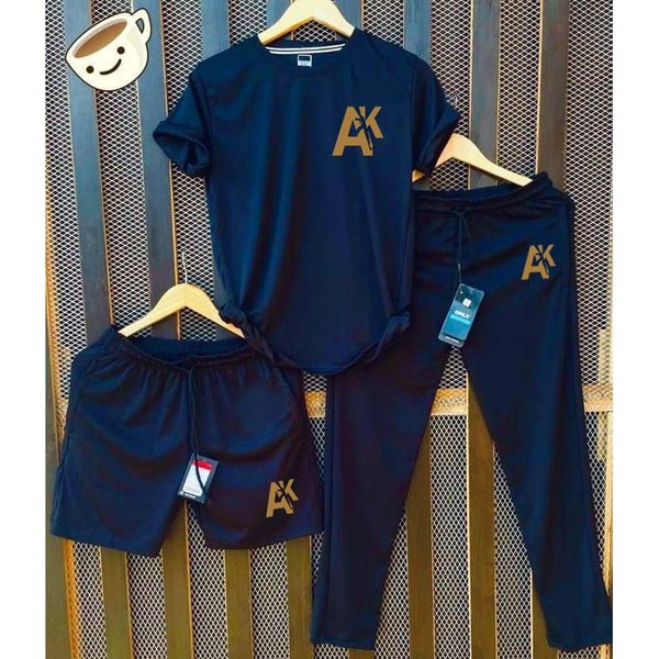 Bundle Of 3 Dry-Fit Premium Quality Summer Suit.