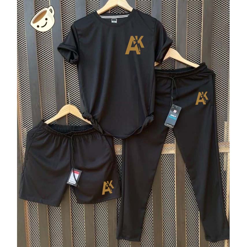 Bundle Of 3 Dry-Fit Premium Quality Summer Suit.