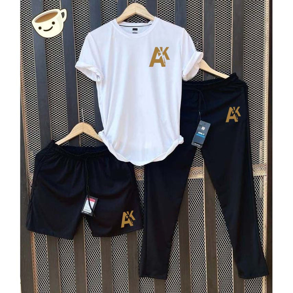 Bundle Of 3 Dry-Fit Premium Quality Summer Suit.