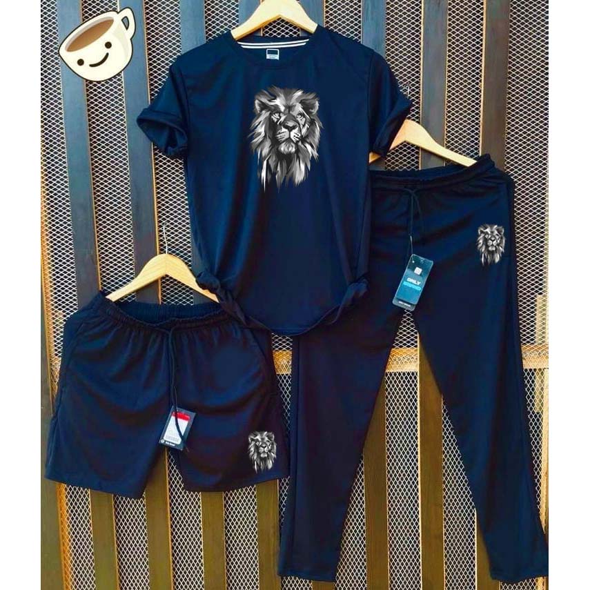 Bundle Of 3 Dry-Fit Premium Quality Summer Suit.