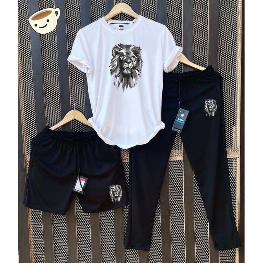 Bundle Of 3 Dry-Fit Premium Quality Summer Suit.