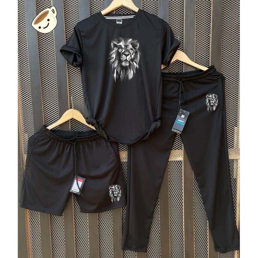 Bundle Of 3 Dry-Fit Premium Quality Summer Suit.