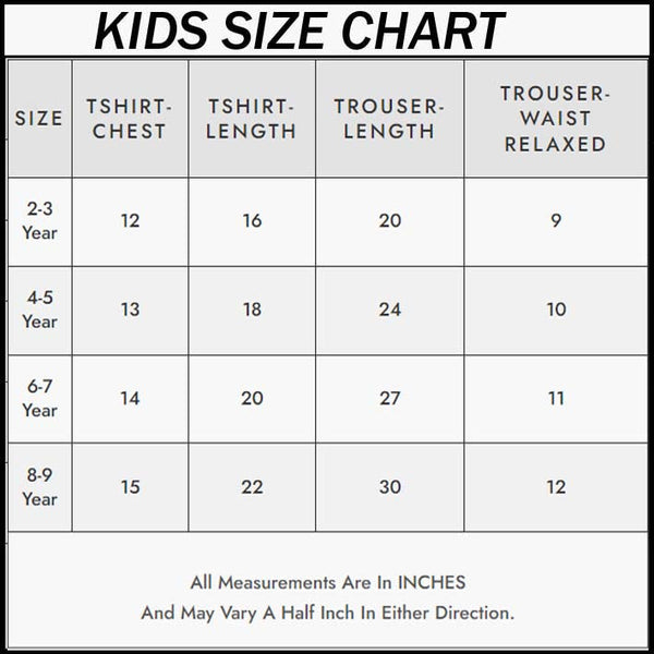 Kid's Funky Printed 2-Pcs Summer Suit. KSPS-07